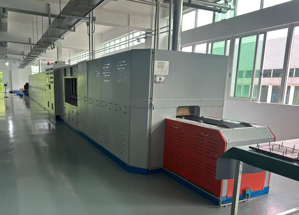 Tunnel Furnace Brazing Production Line Tunnel furnace brazing production line for cold plate mass production