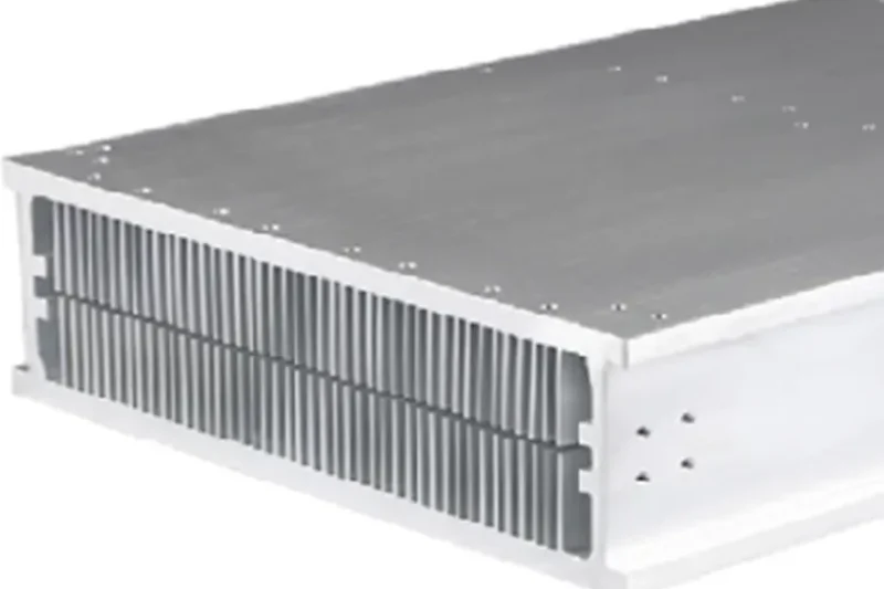 Aluminium finned radiators