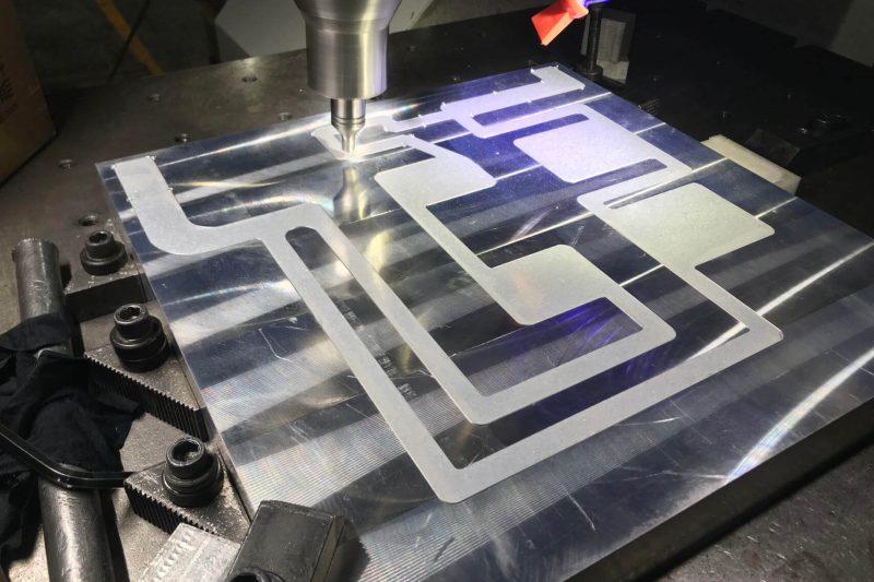 FSW Friction Stir Welding Liquid Cooling Plate
