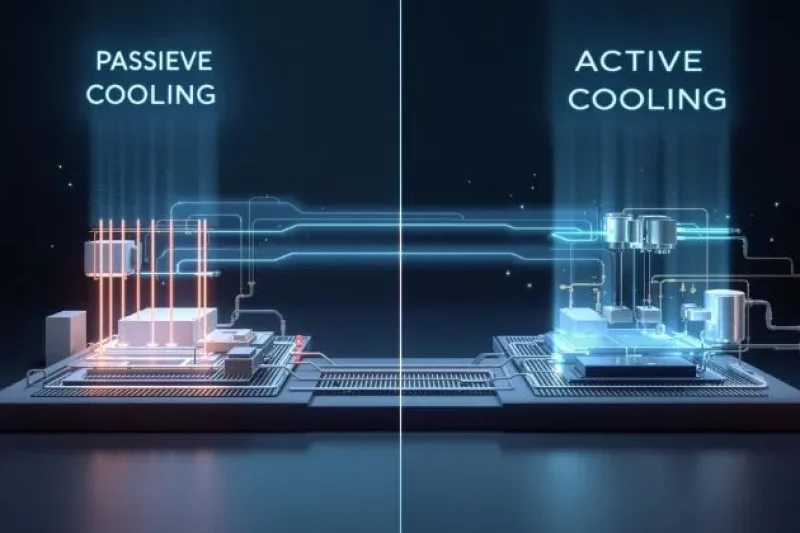 Refrigeración pasiva vs. refrigeración activa