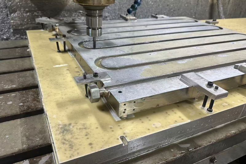 Stainless Steel tube cold plate600x600X30
