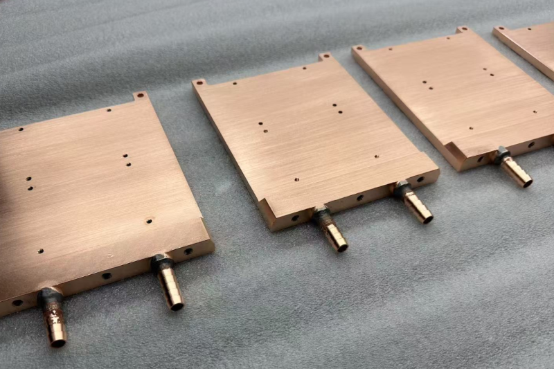 copper liquid cold plate200w
