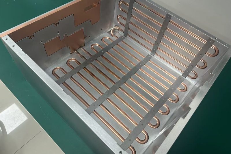 copper tubed cold plate