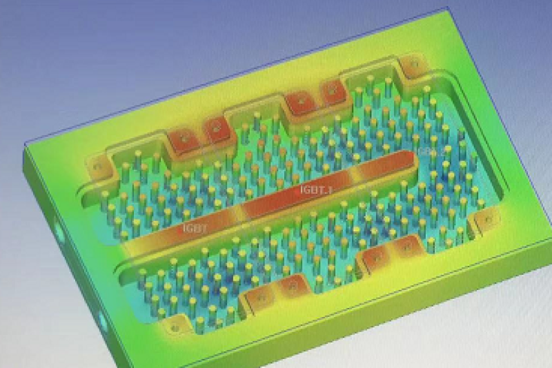 Heat Transfer in Cold Forged Heat Sinks