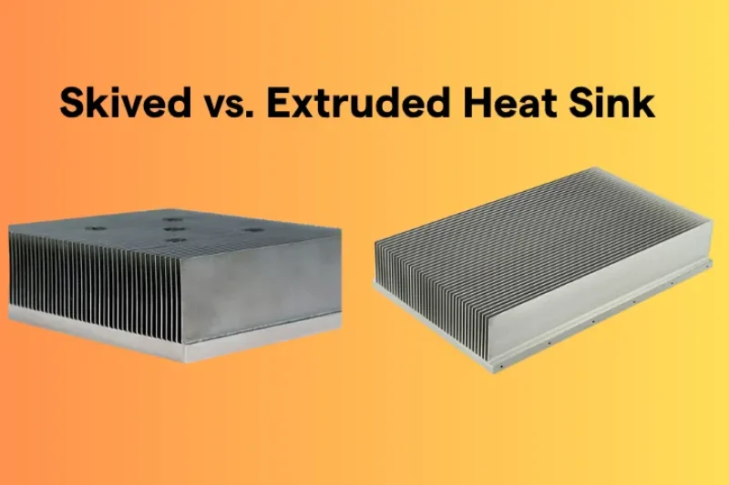 Skived vs. Extruded Heat Sink